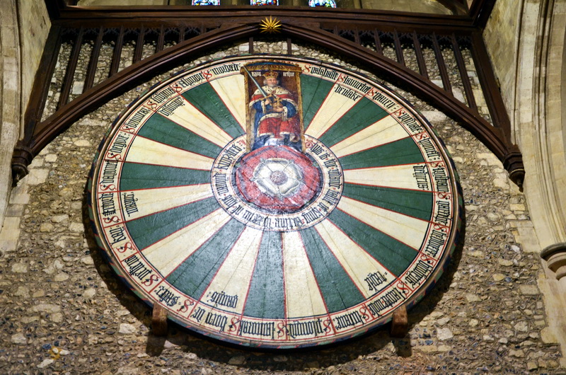King Arthur And The Round Table Of, Winchester Cathedral Round Table