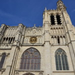 My car travels to Europe (day 13). Burgundy,Sens Cathedrale